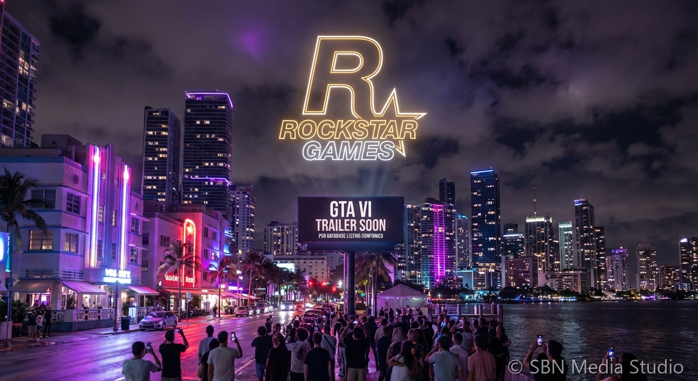 City skyline at night representing GTA 6 trailer speculation