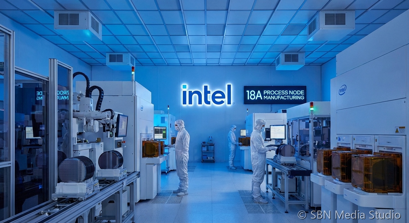 Intel semiconductor fabrication plant representing Foundry Direct Connect 2026