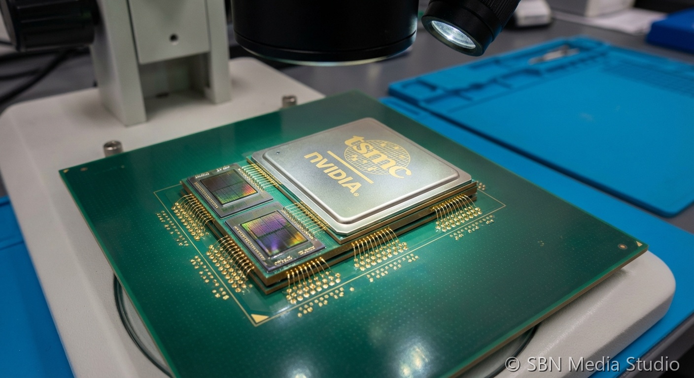 Advanced chip packaging technology representing TSMC CoWoS capacity