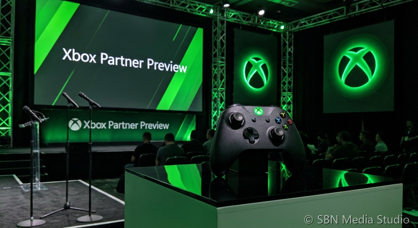 Xbox gaming controller representing Xbox Partner Preview March 2026