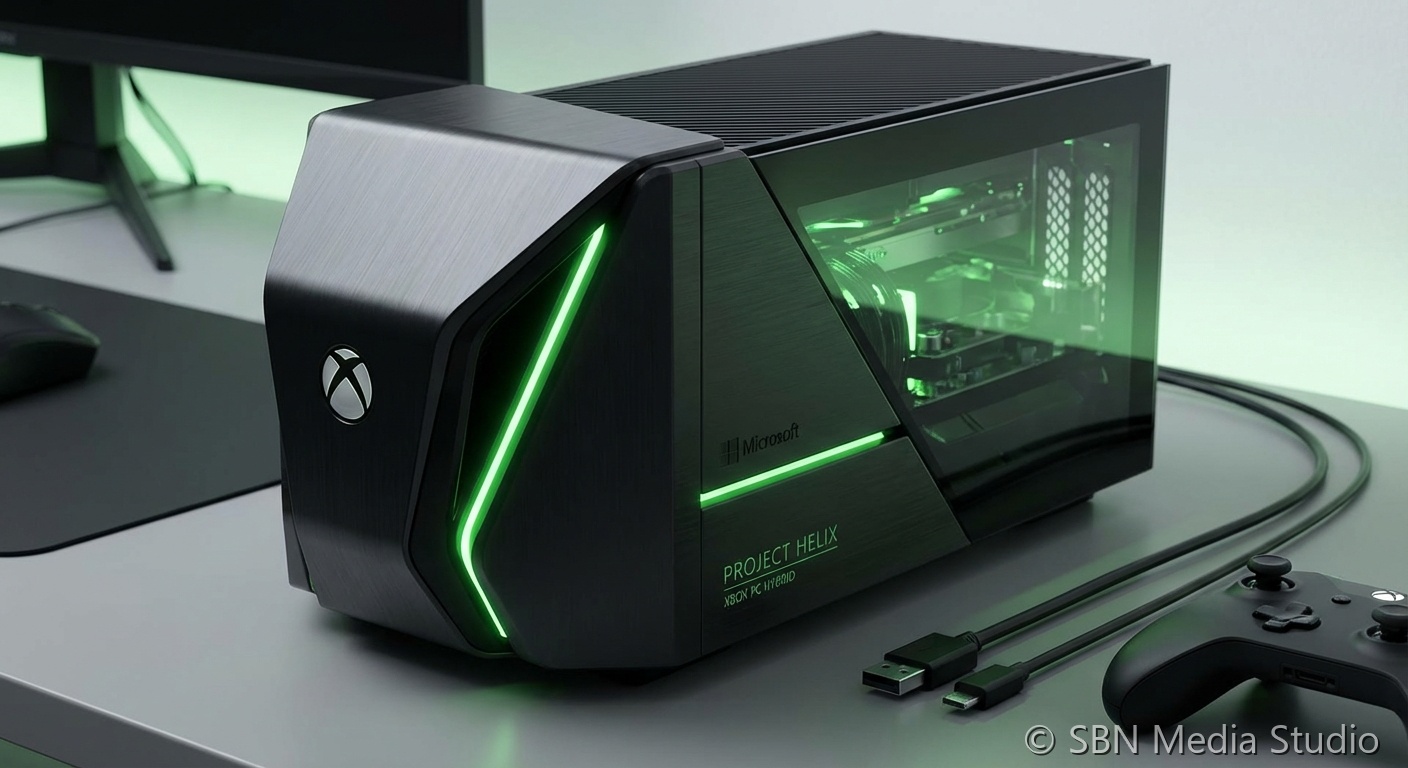 Xbox controller with dramatic lighting representing next-gen gaming